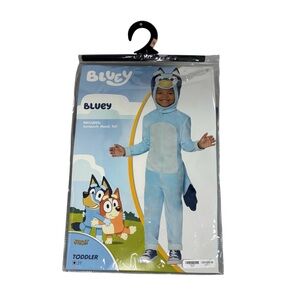 Spirit Bluey Toddler Costume - Light Blue and White